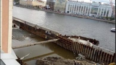 заливка в воде
