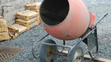 как отремонтировать старую бетономешалку