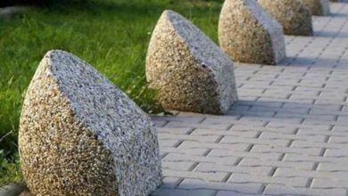 бетонные ограничительные тумбы для парковки