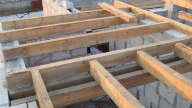 деревянные перекрытия для газобетонного дома