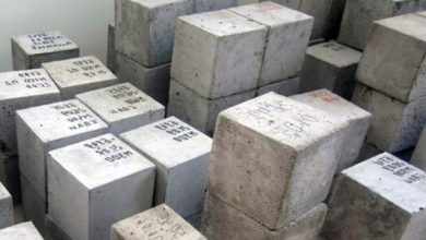 таблицы для определения удельного веса бетонного раствора