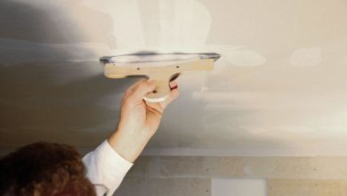 Как шпаклевать гипсокартонный потолок